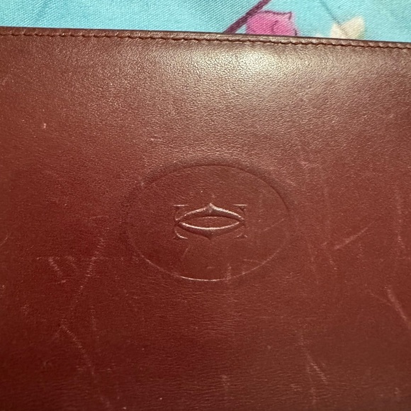 Elegant Cartier Brown Leather Wallet - Picture 4 of 6